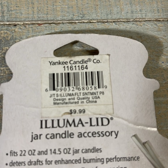 Yankee candle jar lid pewter finish - Picture 5 of 6